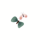 vlinder groen roze