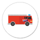 Sluitzegel brandweerauto