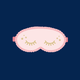 Slaapmasker blauw