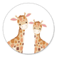Sluitzegel giraffen tweeling