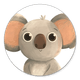 Sluitzegel koala cute