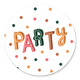 Retro party confetti
