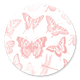 Vlinder patroon roze