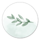 Sluitzegel waterverf blaadje 2
