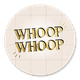Sluitzegel whoop whoop goud