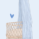 Wiegje blauw