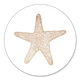 Sluitzegel zeester goud