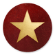 Rood - gouden ster