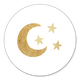 maan sterren goud