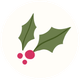 Kerst blad