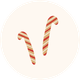 Kerststokjes