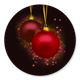 Kerstballen rood K
