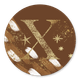 Kerst - X goud sterren