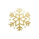 Algemeen kerst - IJsster goud op wit