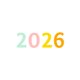 2026 - gekleurd
