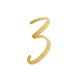 3 jaar - goud