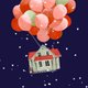 Christmas_House&Balloons
