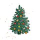 Sluitzegel kerstboom ballen