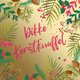 Kerstzegel goudlook