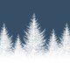 Dennenbomen Winterlandschap