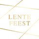 Geo lijnen goud - Lentefeest