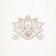 Hamsa hand - beige