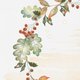 Kerst - botanisch waterverf