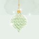 Kerst - kerstbal groen decoratie goud-wit