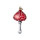 Kerst paddestoelornament