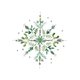 Kerstster Aquarel K