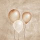 Licht met ballonnen