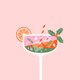 Kerst Cocktail rood groen roze 2