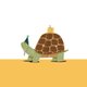 Schildpad feestje