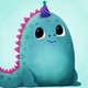 Dino mintgroen