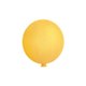 Sluitzegel ballon geel