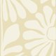 Organische bloemen beige 2