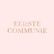 Eerste communie roze