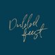 Sluitzegel dubbel feest goud blauw