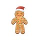 Sluitzegel gingerbreadman