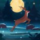 Sluitzegel rendier winter