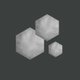 Sluitzegel hexagons zilver