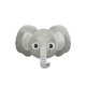 Sluitzegel olifant hoofdje
