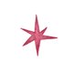 Sluitzegel ster waterverf roze