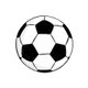Sluitzegel voetbal wit