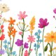 Sluitzegel wildbloemen kleurrijk