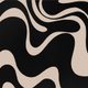 Beige en Zwarte Swirls