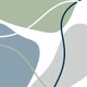 Abstract abstract kleuren en lijnen jongen