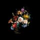Sluitzegel donker bloemen oude meesters