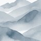 Doop bergjes blauw