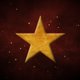 Kerst 2023 gouden ster rood